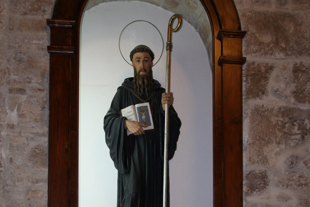 Heiligen Benedikts aus Nursia