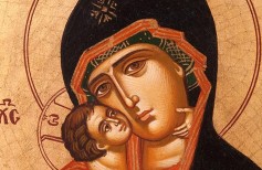Die alte Tradition gemalter griechischer Ikonen