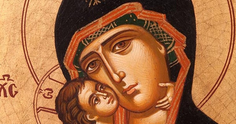 Die alte Tradition gemalter griechischer Ikonen