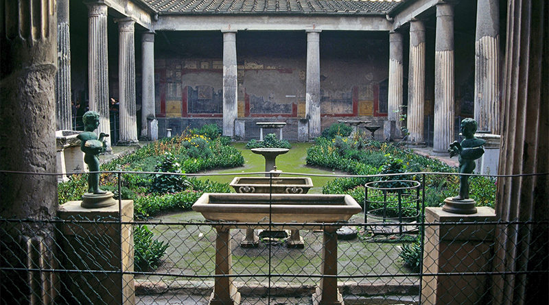 Alter römischer Garten