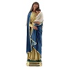 statue aus gips maria mit jesuskind