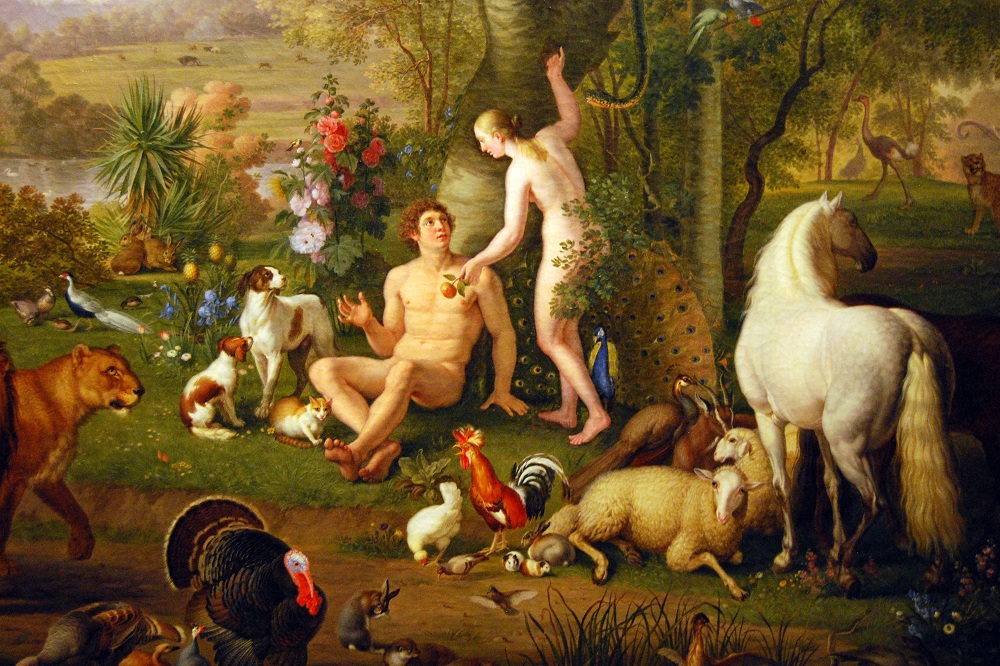 Die Geschichte von Adam und Eva