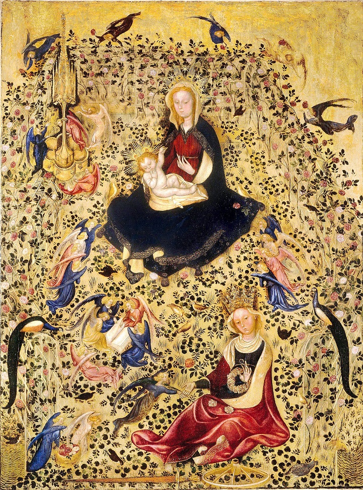 Madonna des Rosengartens Stefano da Verona
