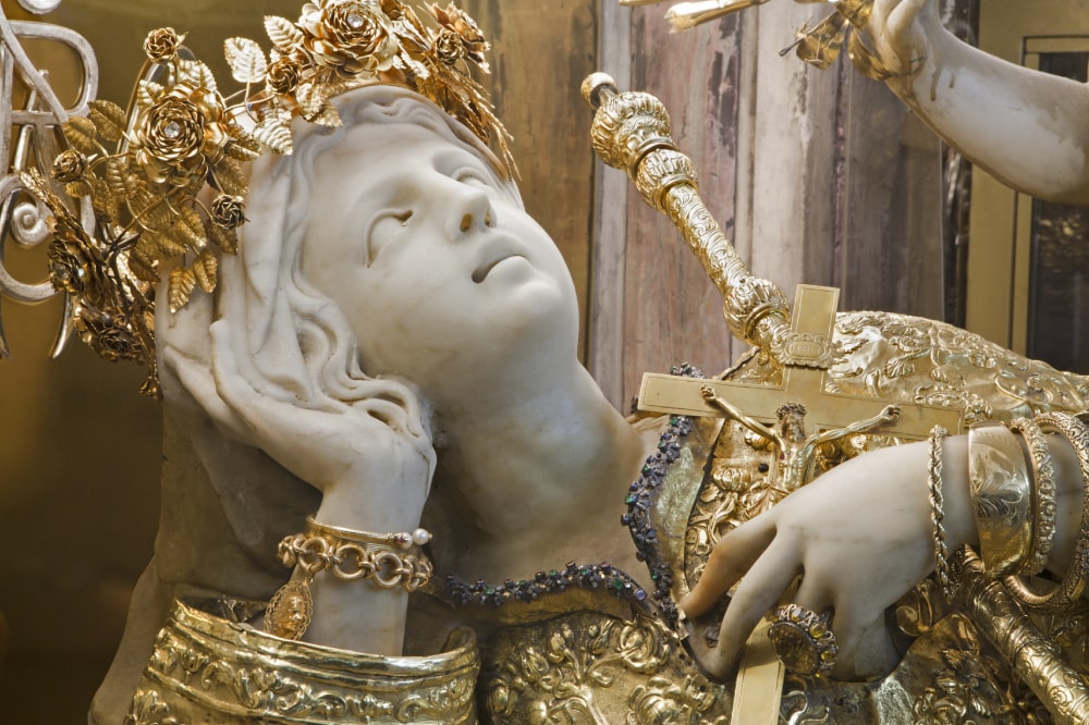 Die Geschichte der Heiligen Rosalie, Schutzpatronin von Palermo