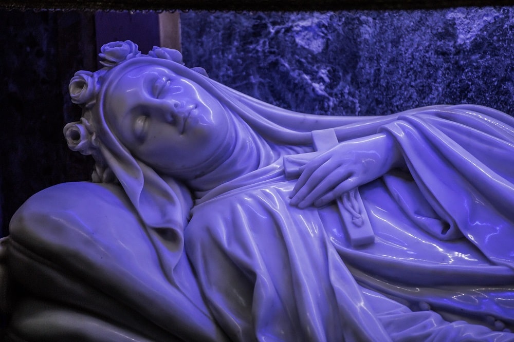 Die heilige Therese von Lisieux und das Rosenwunder