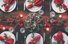 Den Tisch zu Weihnachten decken: viele Ideen, auch zum Selbermachen