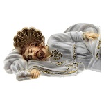 Schlafender Sankt Joseph 12 cm