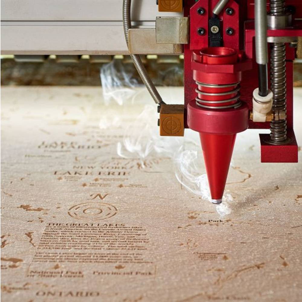 Laser Holzgravurtechnik