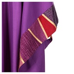 Kasel Geometrie Patchwork aus Rayon, Atelier Sirio