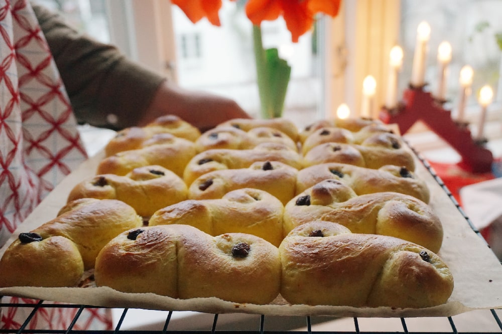 lussekatter süße heilige luzia