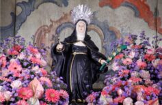 Heilige Rita von Cascia, Beschützerin der Ehen und unmöglicher Fälle Heilige Rita von Cascia