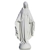 Marmorpulver Madonna 25 cm Heiligenfigur