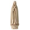 Virgen de Fátima Capelinha madera Val Gardena natural - Copia