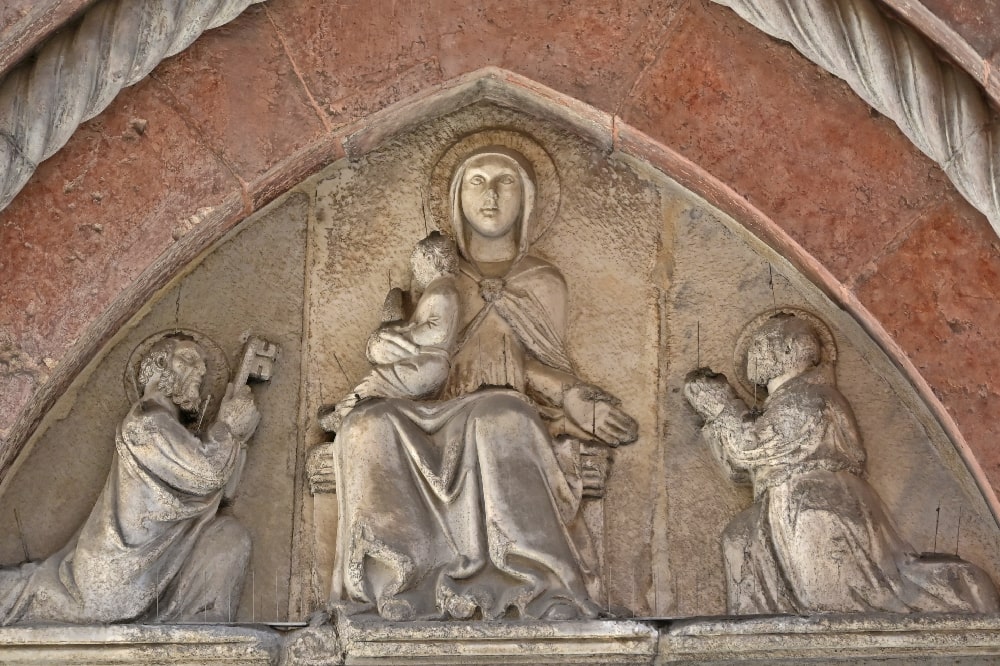 Sieben heilige Gründer des Ordens der Diener Mariens